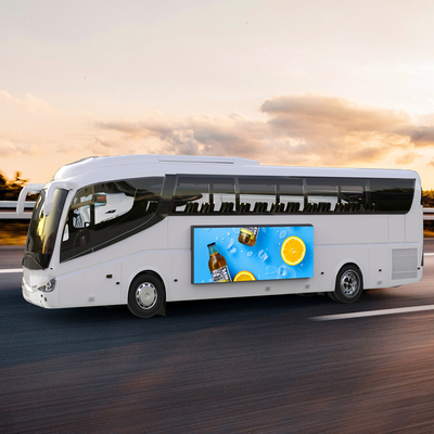 IP66 mobiele geleide vertoning die Digitale Signage in Bus adverteren