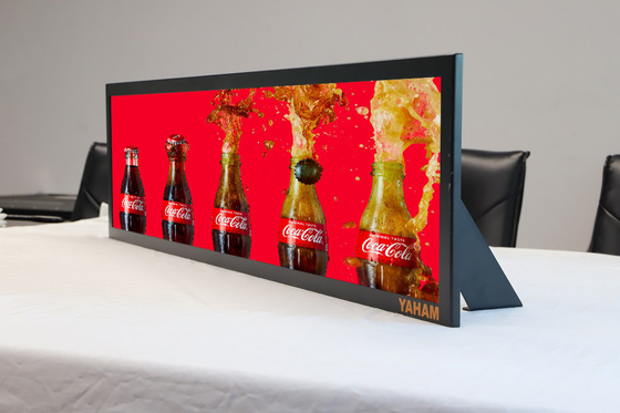 4500cd van de LEIDENE van het busachterruit Digitale Openluchtsignage Berichtvertoning