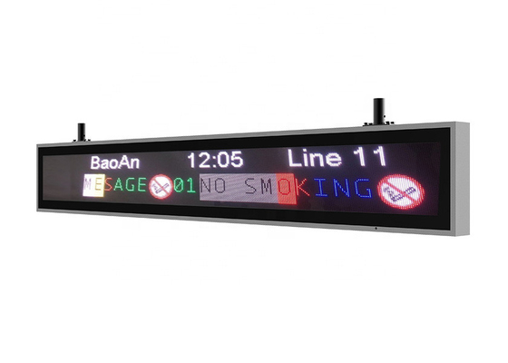 P6p8 P10 van het LEIDENE de Vertoning Matrijsbericht voor Busmetro Metropost