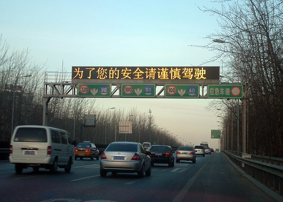 Van de LEIDENE van het Verkeersvms van EN12966 NTCIP P20mm de Tunnelgebruik Vertoningsweg