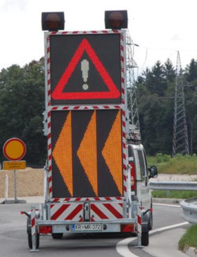 Mobile 3 in 1 SMD-LEIDENE van de Aanhangwagentekens van Lensvms Vertoning met Generator