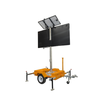 Controle van de Tekens Draagbare VMS WIFI USB 4G 5G van de P6p8 P10 de Elektronische Aanhangwagen