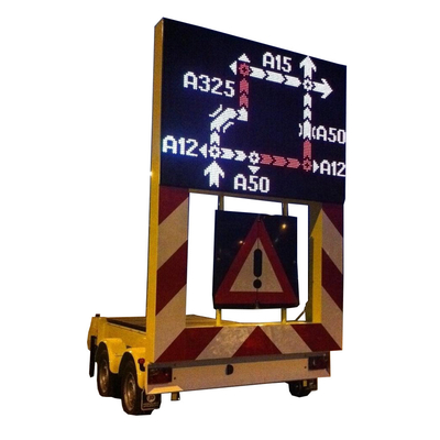 IP65 12400 van de Aanhangwagentekens van Netenvms Draagbare Veranderlijke het Berichttekens