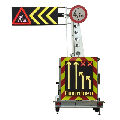 P16 Mobiele het Voertuigaanhangwagen Opgezette LEIDENE van Reclametekens Vertoning