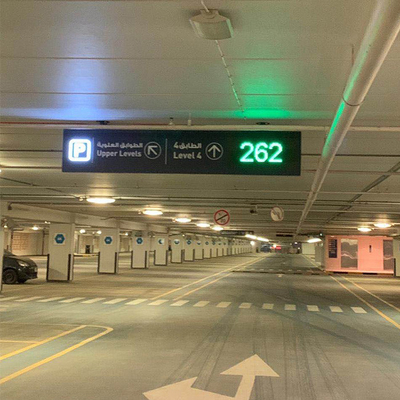 Naar maat gemaakte P10 VMS die Vertoning 160×160mm parkeren Moduleenergie - besparing