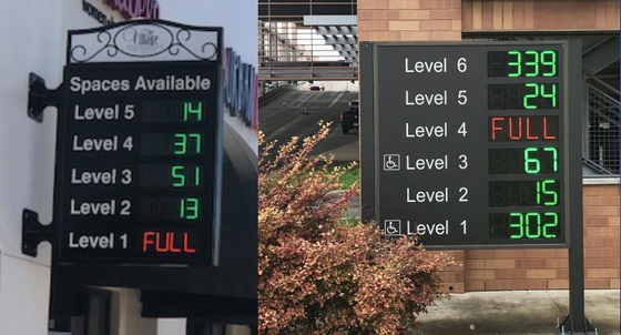 Volledige Kleur Openluchtp12 die VMS Waterdichte LEIDENE van IP65 Vertoning parkeert