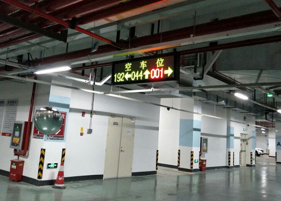 EN12966 960×960mm die VMS Enige Rij Digitale LEIDENE Parkerengids parkeren