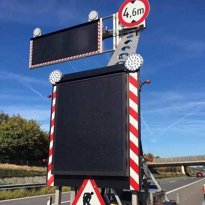 P16 Mobiele Reclame LEIDENE Vertoning voor de Uiteinden van de de wegwaarschuwing van de Aanhangwagenvrachtwagen