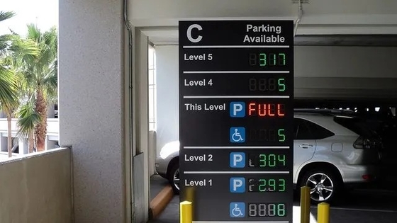 Hoge LEIDENE van de Helderheidsen12966 P12 Volledige Kleur Vertoning voor Parkeerplaats