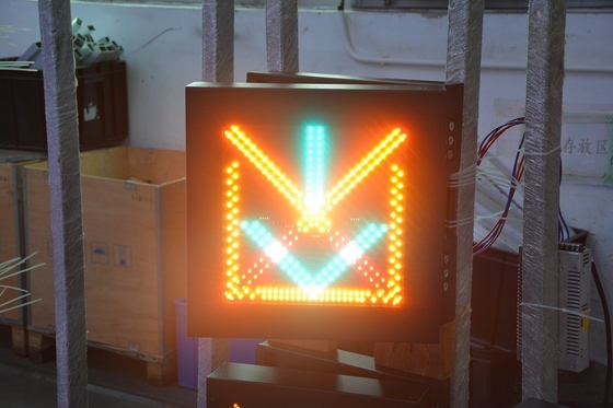IP65 van het LEIDENE van het de Controlesignaal Steeggebruik van de het Tekenbouw de Waarschuwingssignage