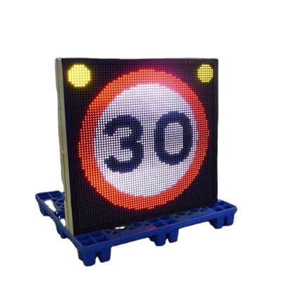 Van de Raadsberichten Elektronische leiden van maximum snelheidvms de Opvlammende Verkeersteken