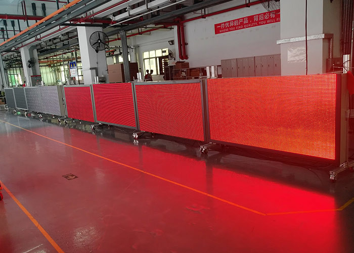 Verkeer 3 van het LEIDENE van in1 SMD Module van de de Vertonings de Enige Rode Kleur Matrijsbericht