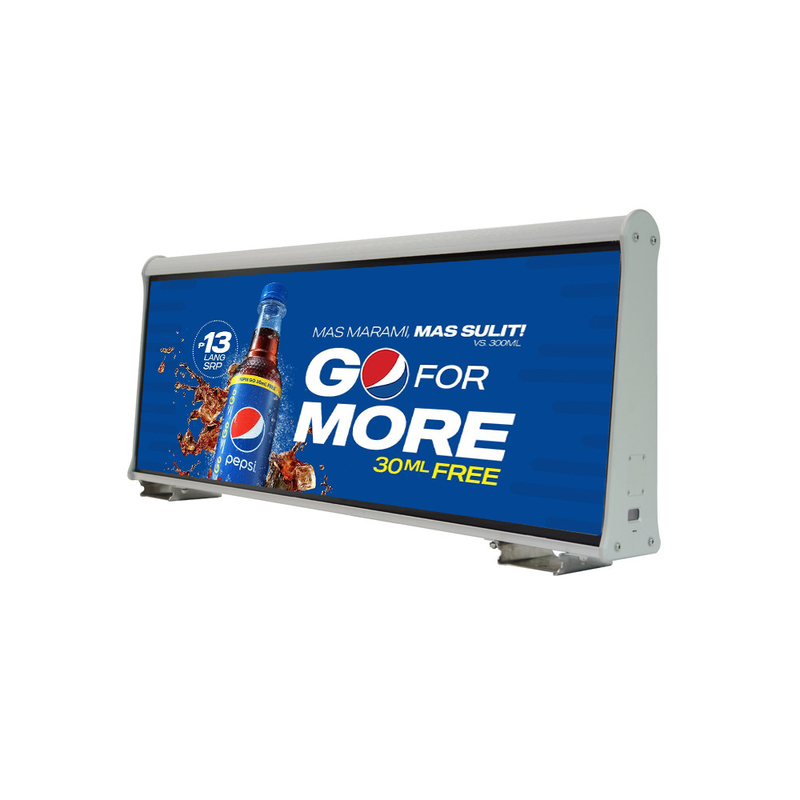 De volledige het Dak LEIDENE van de Kleuren3840hz Taxi Vertoning Mobiele Reclameschermen